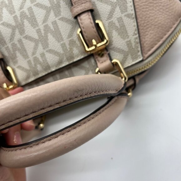 Michael Kors Light Pink & Beige Ciara Crossbody Tote - Picture 10 of 12